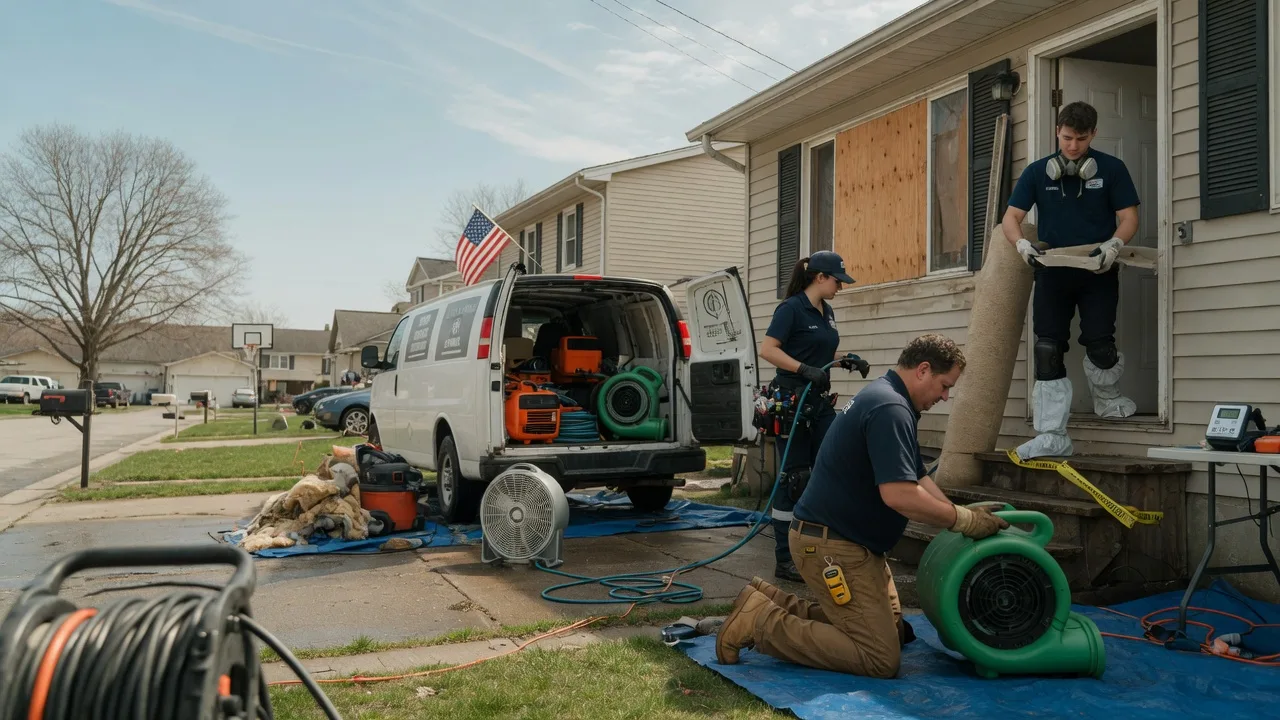Water Damage Restoration in Thorntown, IN near me
